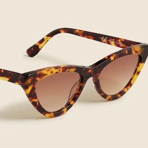 J. Crew Tortoise Cat-Eye Sunglasses